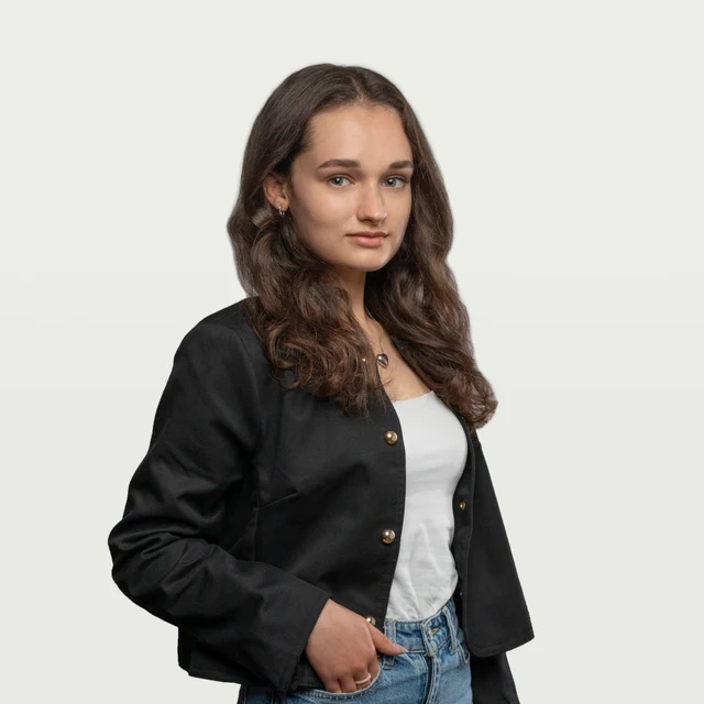 Porträt von Polina Vinokurova